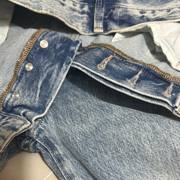 Frame Denim Blue Straight Jeans Classic Style - Picture 11 of 12